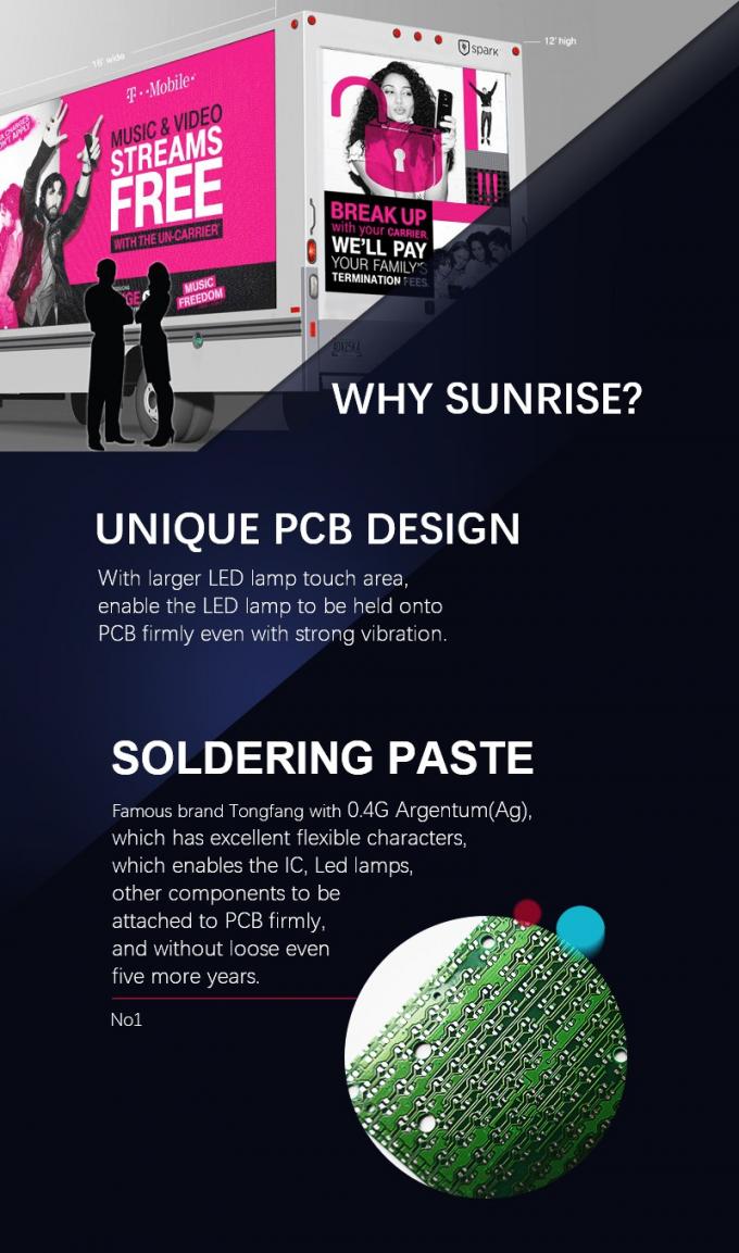 야외 디지털 사이니그 보드 모바일 트럭 LED 스크린 풀 컬러 P4.8 P6 P8 트럭 광고 LED 디스플레이 스크린 2