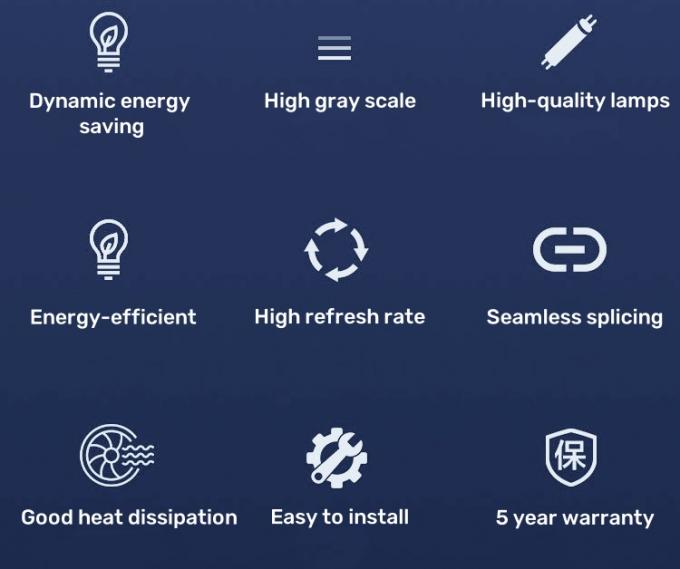 Interior Design Creative LED Display Screen voor het toevoegen van een moderne touch aan huizen, kantoren en openbare ruimtes 1