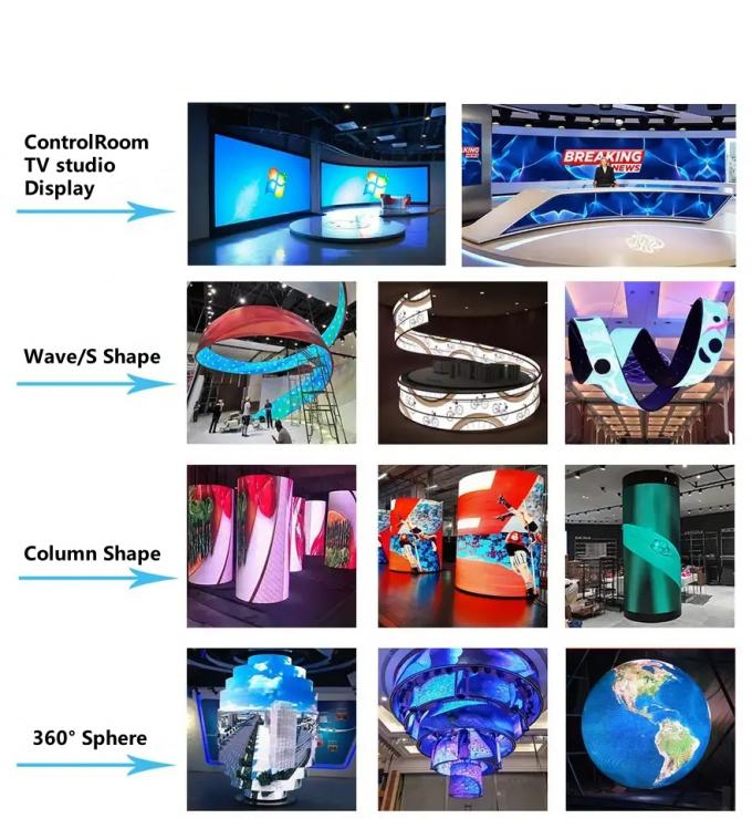 Interior Design Creative LED Display Screen voor het toevoegen van een moderne touch aan huizen, kantoren en openbare ruimtes 6
