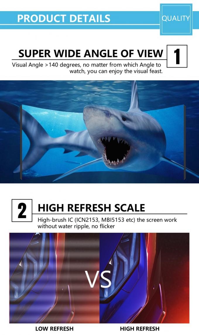 Interior Design Creative LED Display Screen voor het toevoegen van een moderne touch aan huizen, kantoren en openbare ruimtes 8