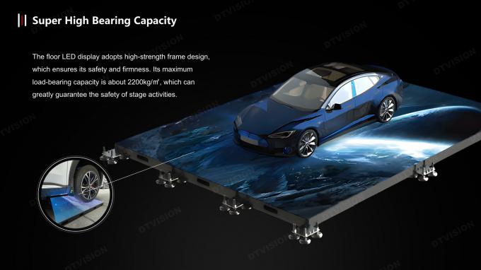 P4.8 Indoor Full Color Interactive Digital Dance Floor Led Display Floor Tile Led Stage Wedding Screen Touch Screen Type 6