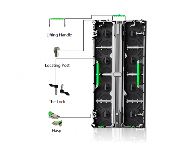 P3.91 Außenvermietung LED-Display-Bildschirm Preis LED-Videowand für Bühnenkonzerte Vermietung LED-Bildschirm 20