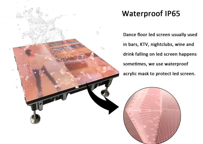 LED-schermen P4.81 LED-scherm voor dansvloeren Led-scherm voor podiumschouwplaatsen Renterafdeling Pantalla Interieur LED-scherm 5