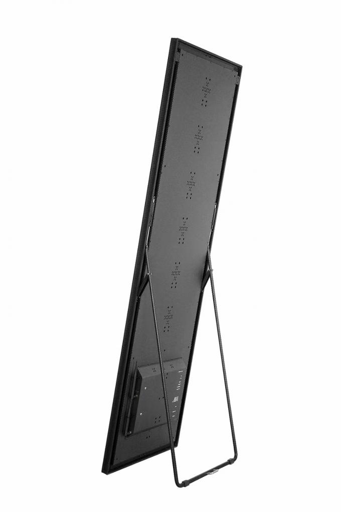 Pantalla de pantalla de cartel LED HD móvil de interior al aire libre de piso de pie P1.8 P2 Pantalla de cartel LED plegable P2.5 Pantalla de cartel LED 3