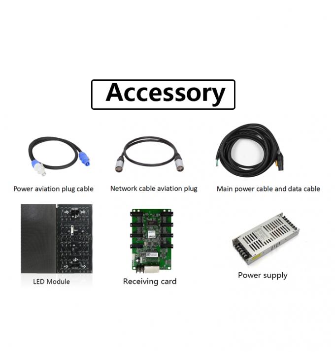 Внутренний арендованный светодиодный дисплей P2.6 P2.9 P3.91 P4.81 для сцены 2