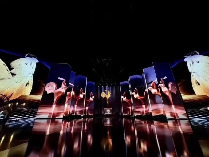 Panel de visualización de pared de video led de iglesia micro delgado 2