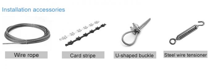 Flexibel LED Gordijn Display Net Scherm Pixel LED Punt Licht LED Mesh Scherm voor Media Gevel 2