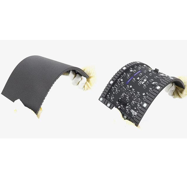 Aanpasbaar zacht led scherm tv-scherm P3 Indoor Flexible Led Panel Sexy Screen Prijs 0