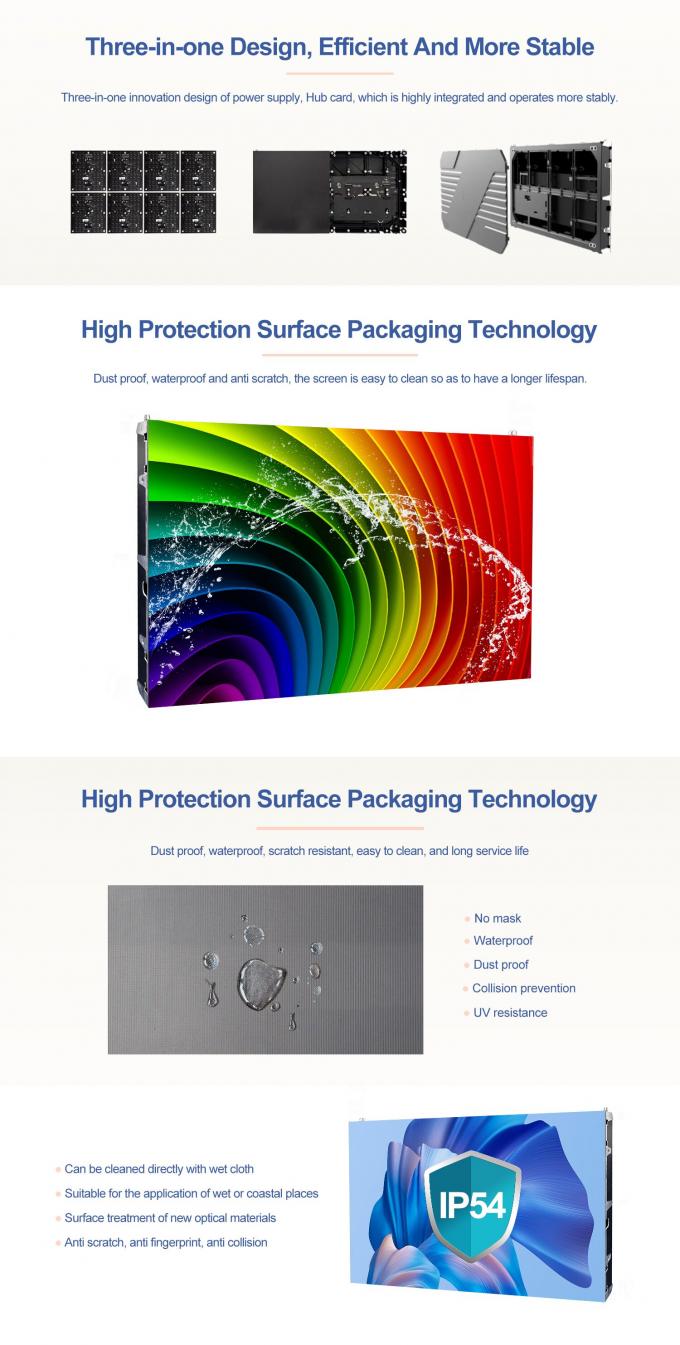 Pantalla LED COB para interiores P0.9 P1.2 P1.5 P1.87 Precio de la pantalla de video Pantalla LED para interiores Pantalla LED COB 3