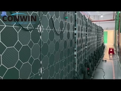 Display de cartel digital creativo LED pantalla de pie móvil